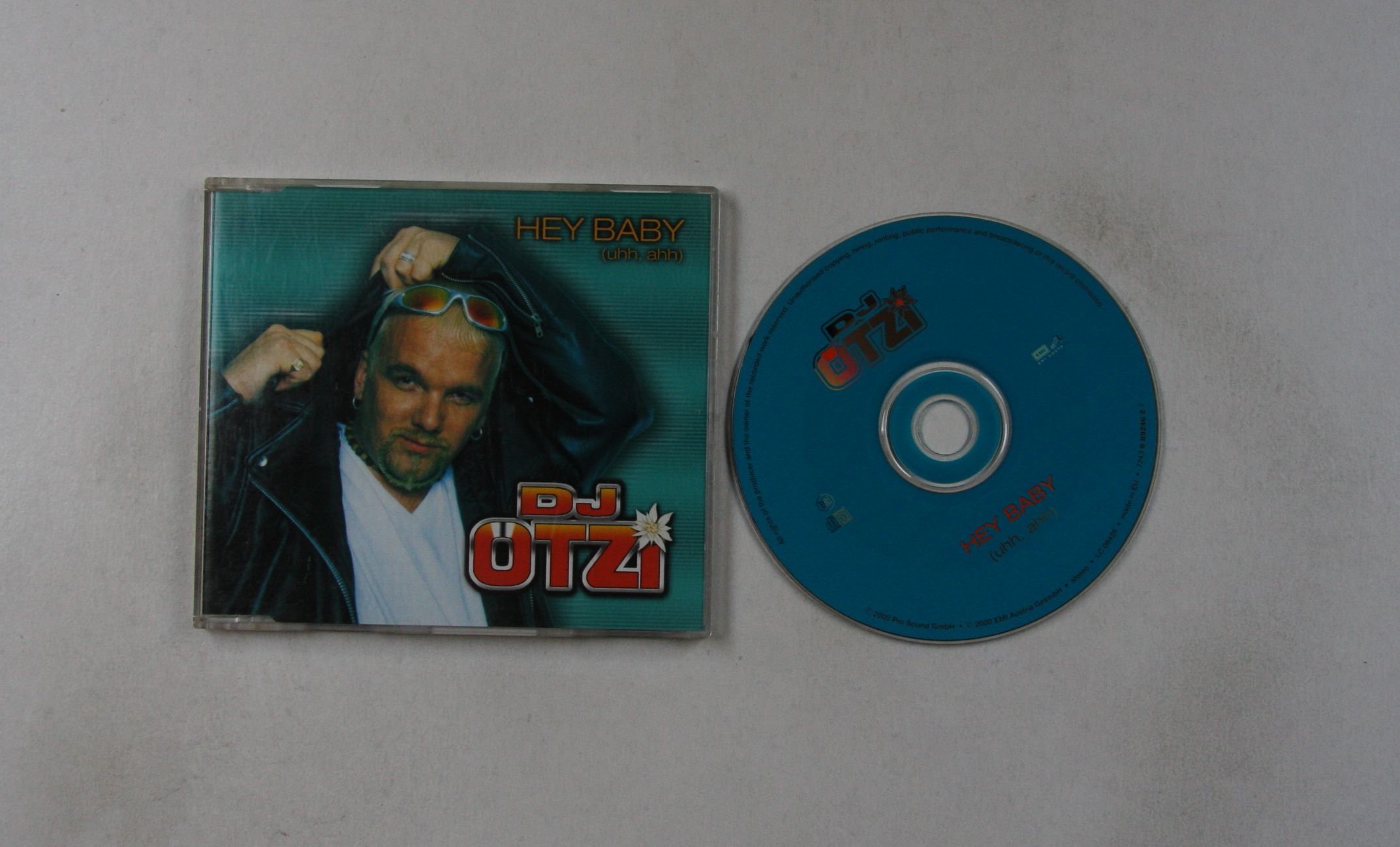 Dj Otzi Hey Baby Uhh Ahh Austria Cdsingle 2000 Ebay ebay