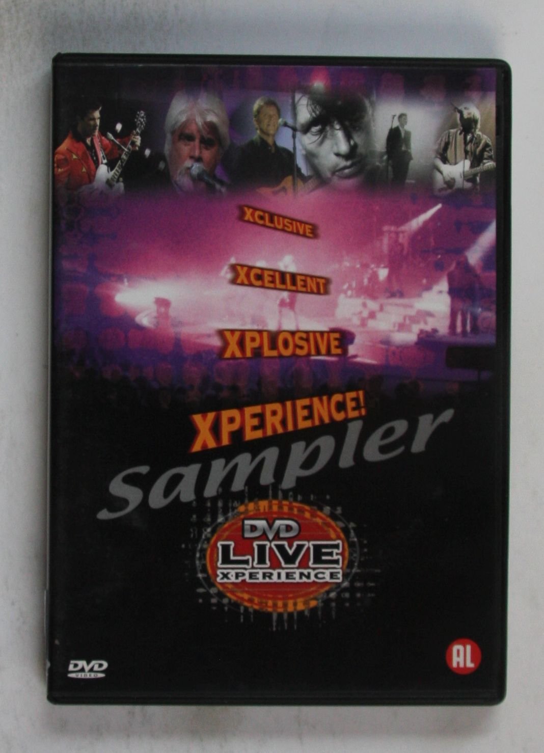 DVD Live Xperience Sampler NL DVD 2004 Herman Brood Prince Tom