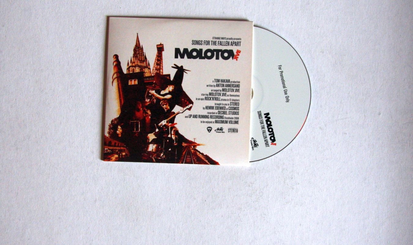 11P.M./パウロ・メンドーサ：未開封CD Molotov Jive Songs For The Fallen Apart Sweden Adv Cardcover CD