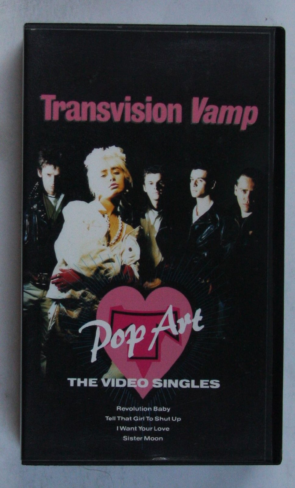Transvision Vamp Pop Art - The Video Singles VHS Video 1988 Wendy