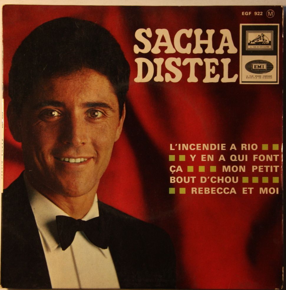 Sacha Distel L'incendie A Rio Records, LPs, Vinyl and CDs - MusicStack
