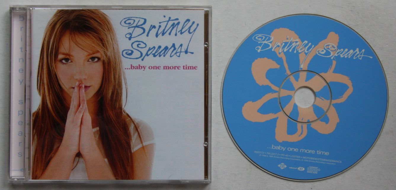 Britney Spears Baby One More Time Enhanced Cd 1999 Ebay