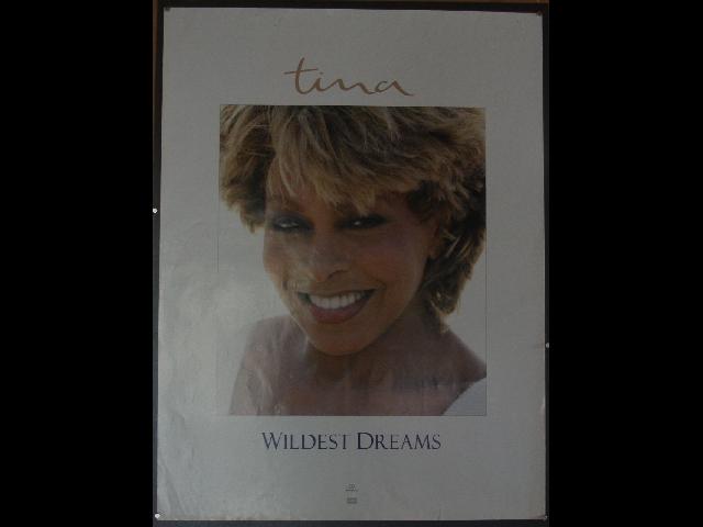 Tina Turner Wildest Dreams - Orig. Parlophone Promo Poster 1996 ca.80x60cm