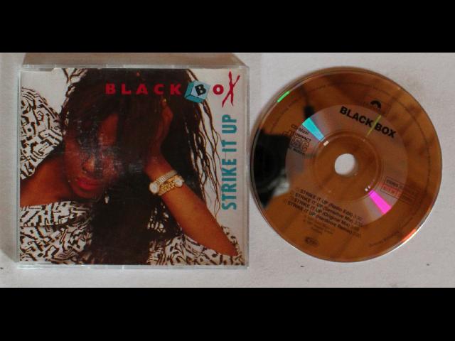Black Box Strike It Up EU 4-Track CDSingle 1991 House Europop