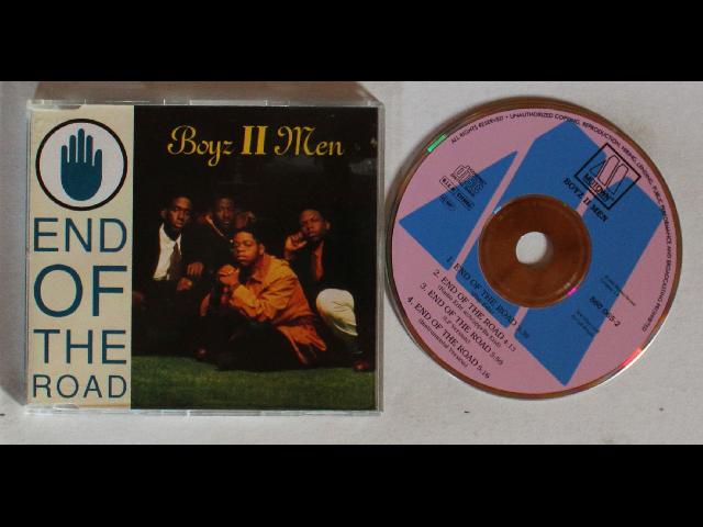 Boyz II Men End Of The Road EU 4-Track CDSingle 1992 R&B