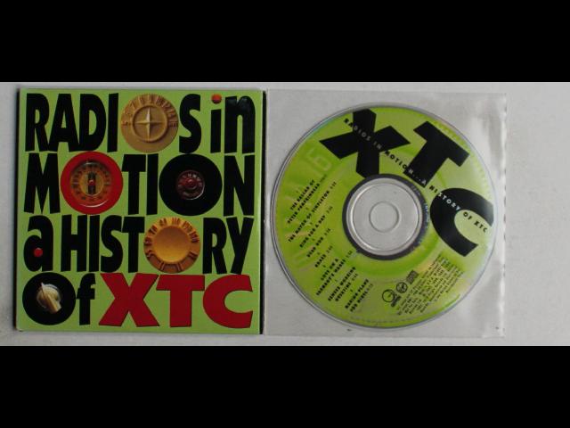 XTC Radios In Motion: A History Of XTC US Card-FOC CD 1992