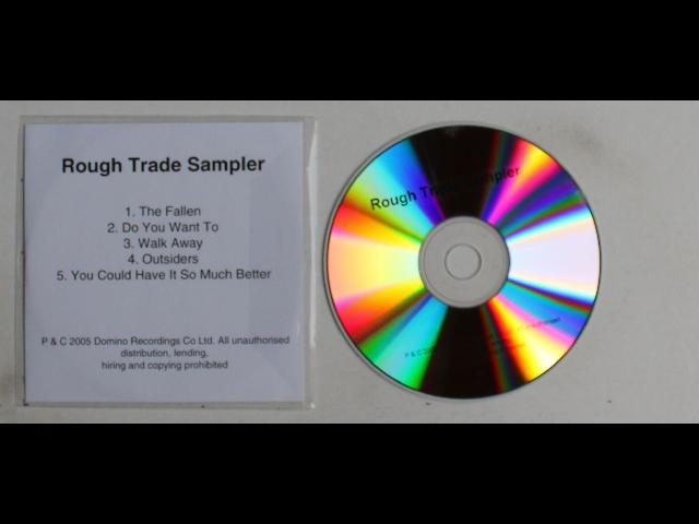 Franz Ferdinand Rough Trade Sampler UK ADV CDR 2005 Rare!