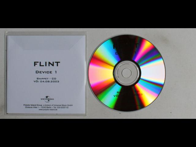 Flint Device 1 - Snippet CD GER ADV CDR 2003 Megarare Orig.! Prodigy Keith Flint