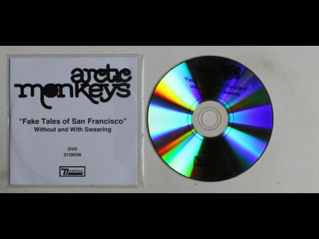 Arctic Monkeys Fake Tales Of San Francisco (Without + With Swearing) UK DVD 2006