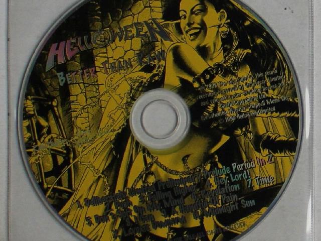 Helloween Better Than Raw UK Adv CD 1998 Heavy Metal