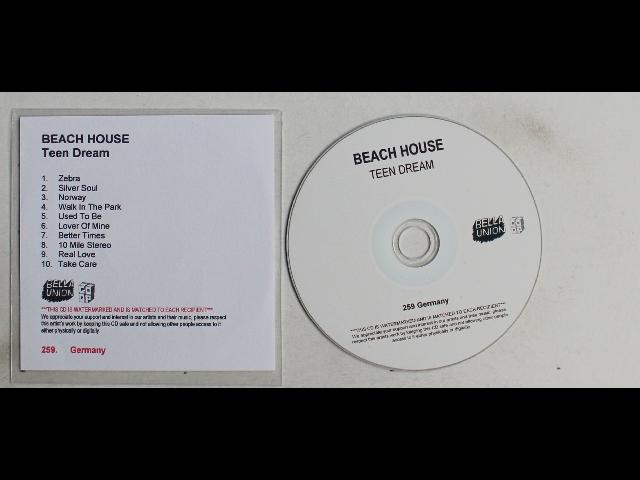 Beach House Teen Dream UK ADV CDR 2010 Numbered! Indie Pop Dream Pop