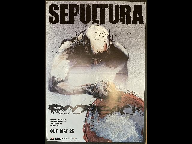 Sepultura Roorback German Promo Poster ca. 59x5,84cm
