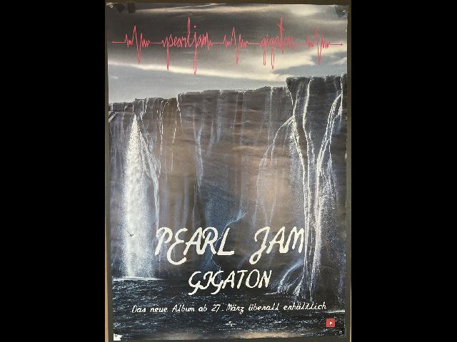 Pearl Jam Gigaton - Original German Promo Poster 2020 59x84cm