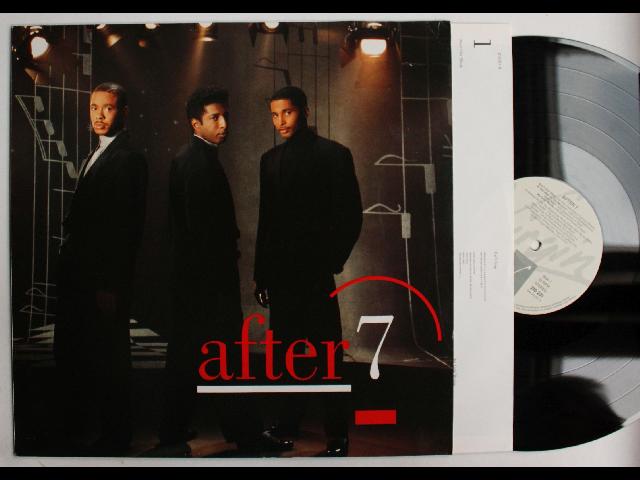 After 7 After 7 EU LP 1989 + Innerbag R&B Electro Synthpop Disco