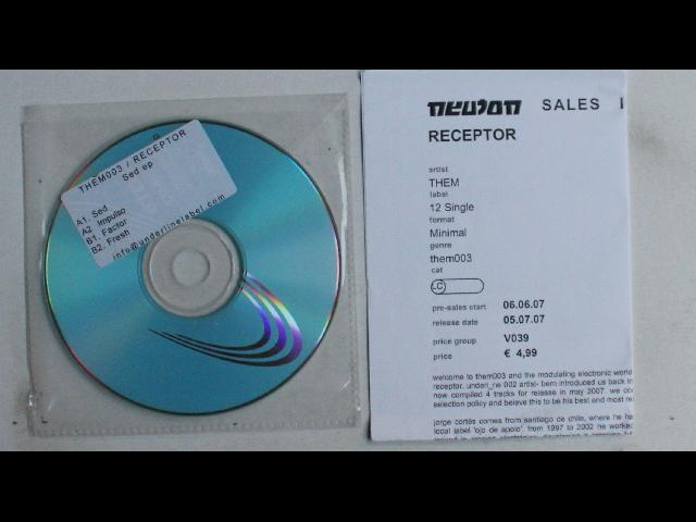 Receptor Sed EP UK Adv CDR 2007+ Pr-Insert House Minimal