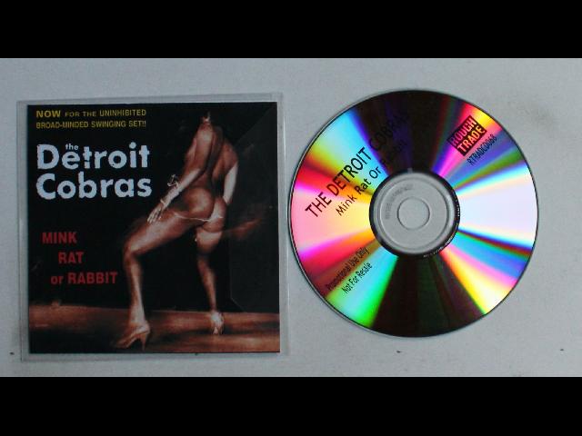 The Detroit Cobras Mink Rat Or Rabbit UK ADV CDR 2004 Garage Rock