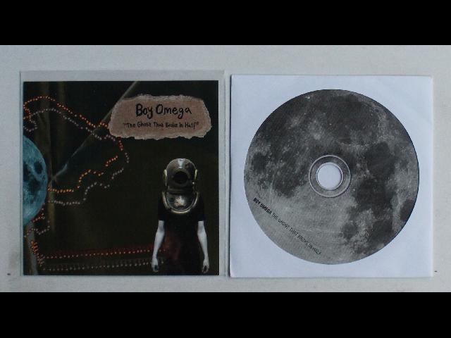 Boy Omega The Ghost That Broke In Half GER ADV CD 2009 Indie Rock