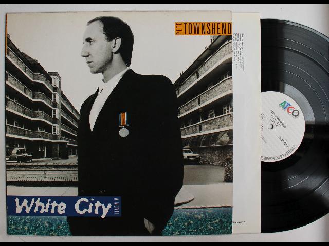 Pete Townshend White City (A Novel) EU LP 1985 + Innerbag