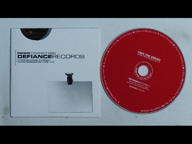 Face The Enemy These Two Words GER Adv Cardcover CD 2003 Hardcore
