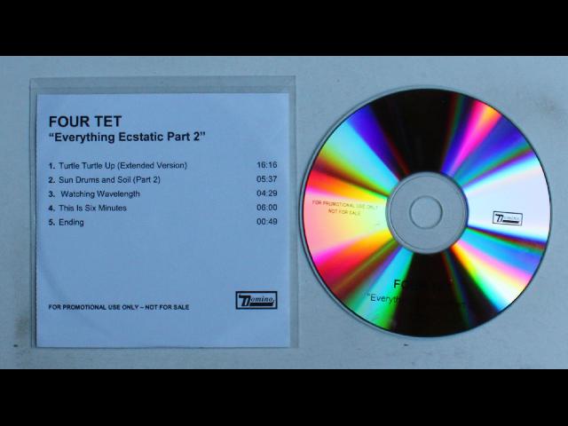 Four Tet Everything Ecstatic Part 2 UK ADV CDR Single 2005 Rare!