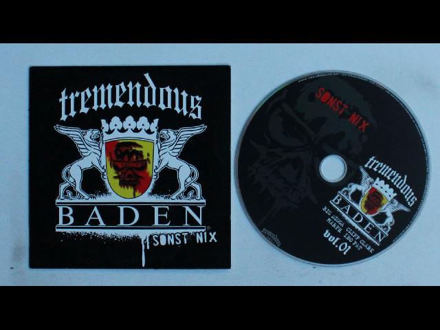 Tremendous Baden Sonst Nix Mixtape Cardcover CD 2006 Rare Hip Hop Marph Ibo Fat