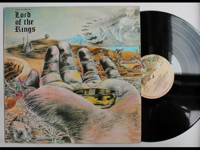 Bo Hansson Music Inspired By Lord Of The Rings UK LP Charisma CAS 1059 RI MCPS