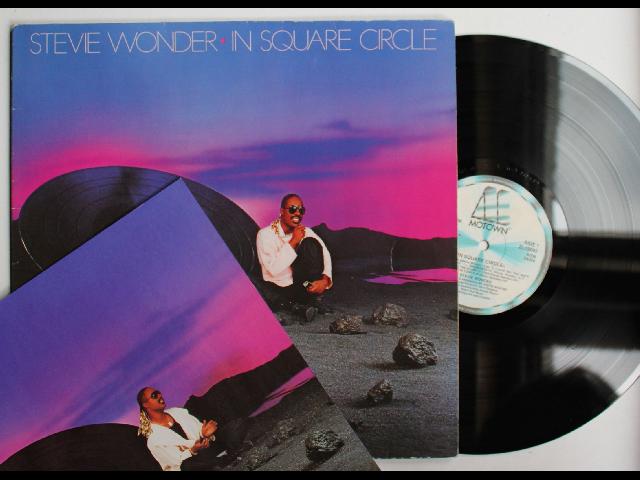 Stevie Wonder In Square Circle EU LP 1985 FOC + Booklet