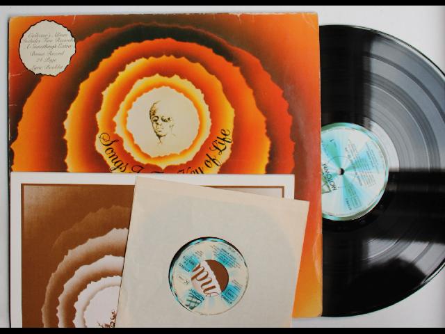 Stevie Wonder Songs In The Key Of Life GER 2LP + Bonus 7inch Single 1976 Booklet