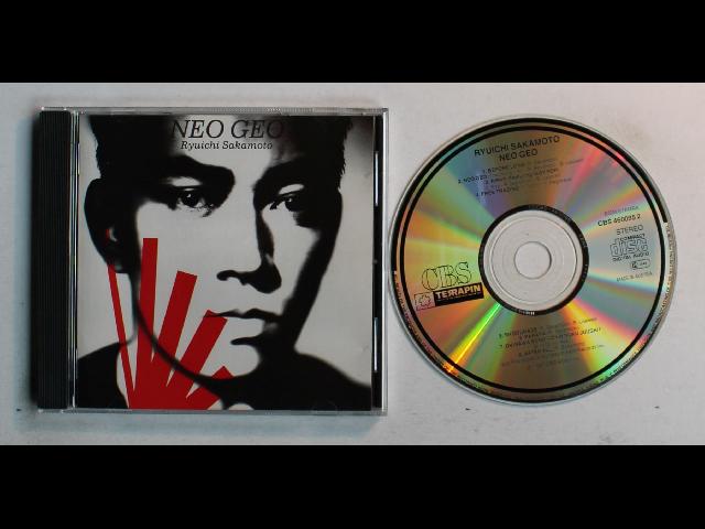 Ryuichi Sakamoto Neo Geo EU CD 1987 Synthpop Iggy Pop