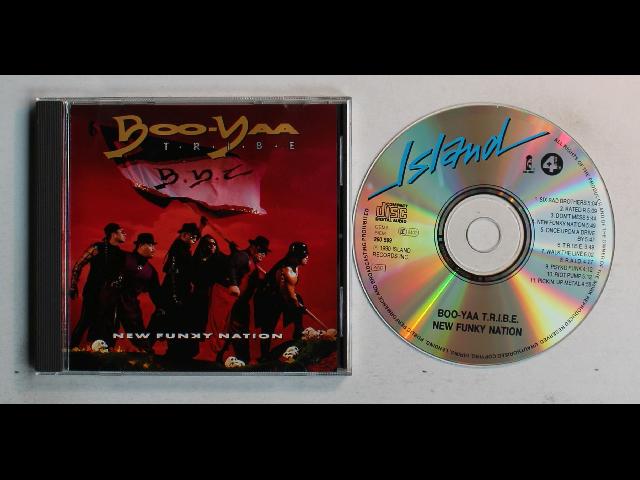 Boo-Yaa T.R.I.B.E. New Funky Nation EU CD 1990 Hip Hop