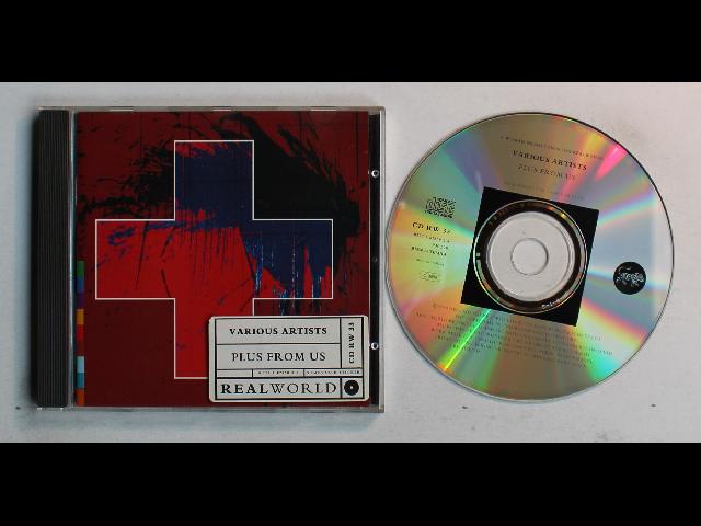 Plus From Us EU CD 1993 Hypesticker Peter Gabriel Brian Eno Peter Hammill