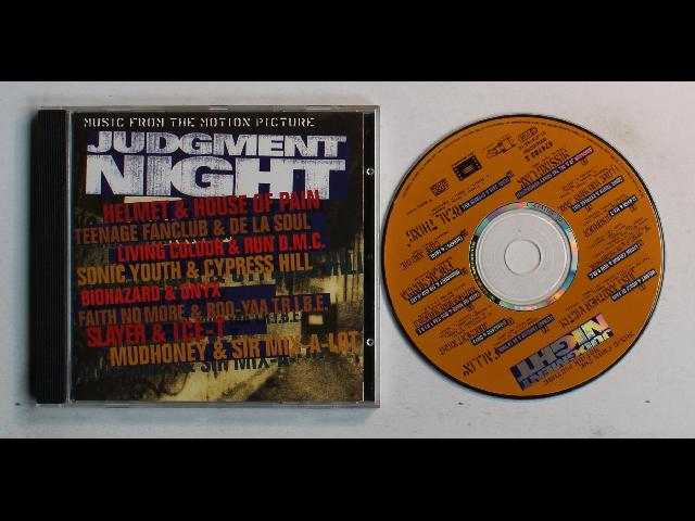 Judgment Night (Soundtrrack) EU CD 1993 Helmet De La Soul Slayer Mudhoniey Ice-T