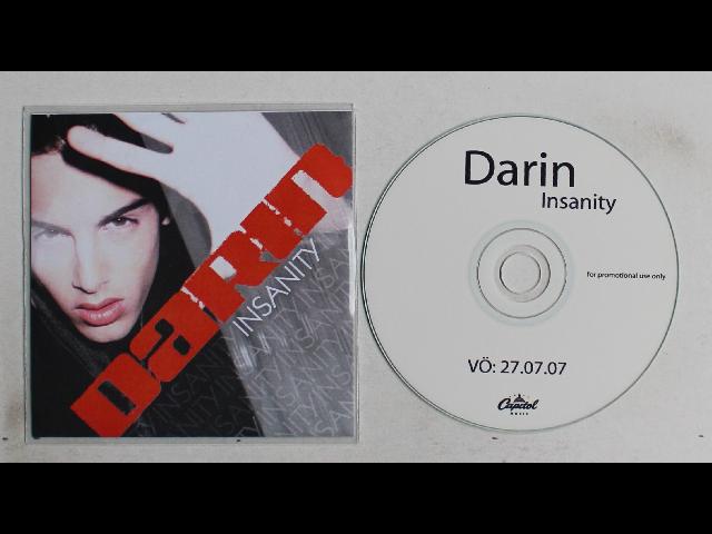 Darin Insanity GER ADV 4-Track CDR Single 2007 Attic House Mix