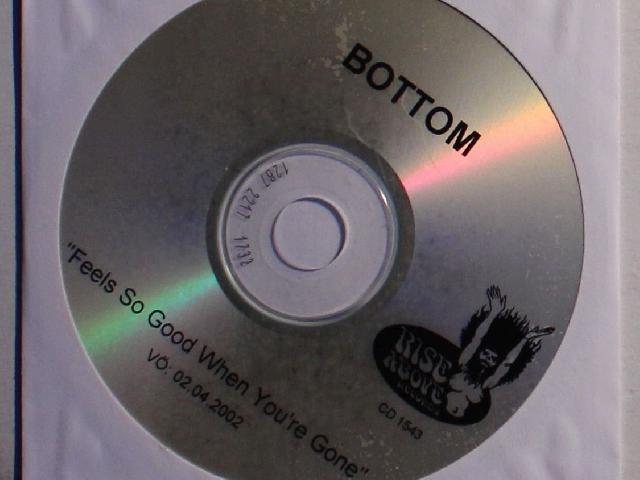 Bottom Feels So Good When You're Gone UK ADV CDR 2002 Stoner Rock Alternative