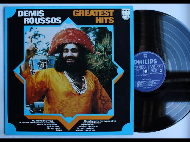 Demis Roussos Greatest Hits NL LP 1973 Philips Aphrodite's Child