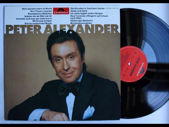 Peter Alexander Peter Alexander GER LP 1975 Polydor Paperlabel