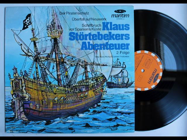 Klaus Störtebekers Abenteuer Folge 2 GER LP 1974 Maritim