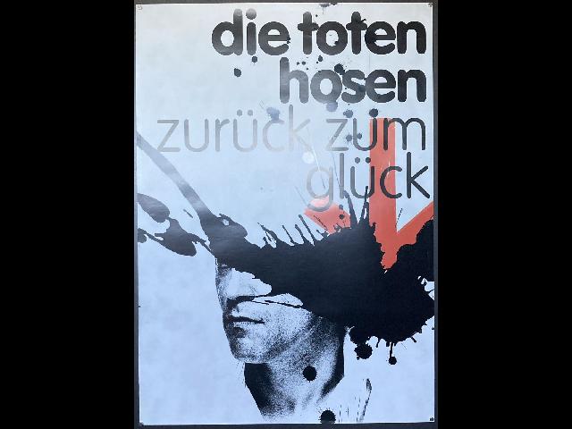 Die Toten Hosen Promoposter Zurück Zum Glück 59x84cm