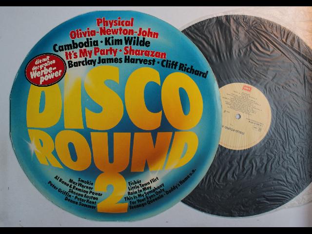 Disco Round 2 GER LP 1982 Grauzone Kim Wilde Olivia Newton-John Donna Summer
