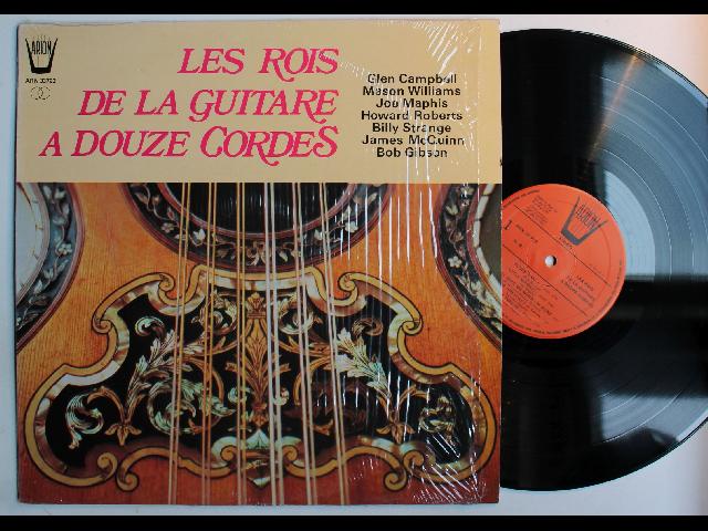 Les Rois De La Guitare A Douze Cordes France LP 1983 Billy Strange Joe Maphis