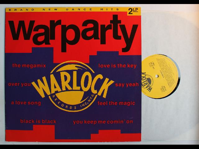 Warparty GER 2LP 1990 Top! Warlock Records Nemesis Soul Fusion Frontline Forte