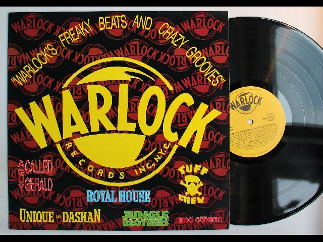 Warlock's Freaky Beats And Crazy Grooves GER LP 1990 Warlock Records Top!